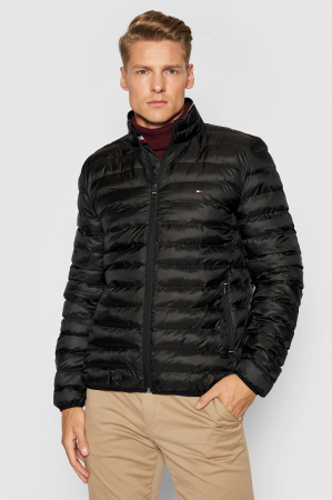 Geci si veste barbati - Geaca Tommy Hilfiger din puf Core Circular MW0MW18763