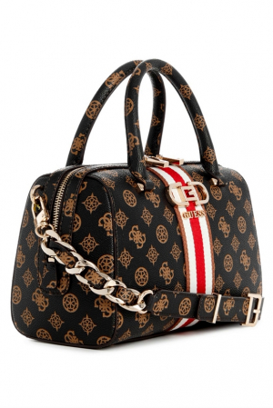 Women's bag Guess Nelka Box Satchel Mocha PG930705 [3]
