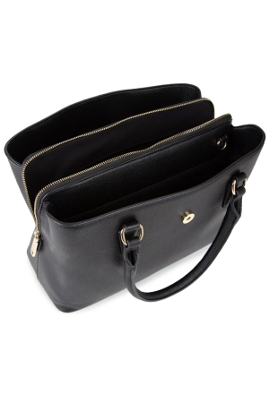 Geantă damă Mario Valentino neagră elegantă cu mâner [2]