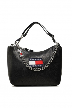 Accesorii Dama - Geanta dama Tommy Jeans Heritage Shoulder AW0AW14570