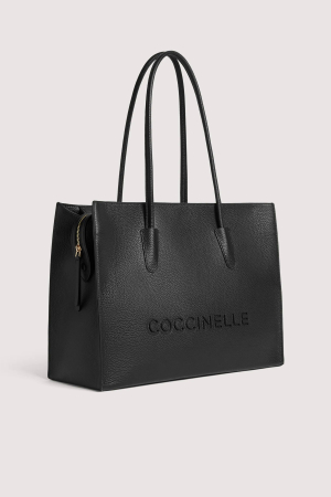 Myrtha Coccinelle E1UAK180101 Women's Leather Shopper Bag [4]