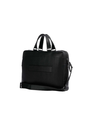 Geanta laptop piele neagra Piquadro eleganta business [5]