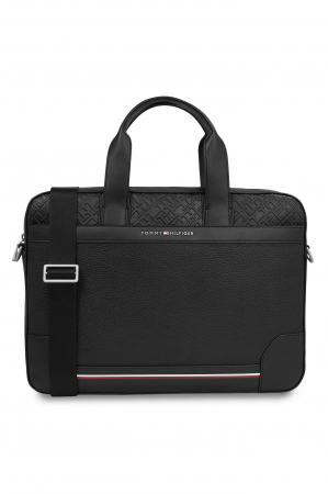 Genti laptop - Geanta pentru laptop Tommy Hilfiger Central Slim Computer AM0AM11307