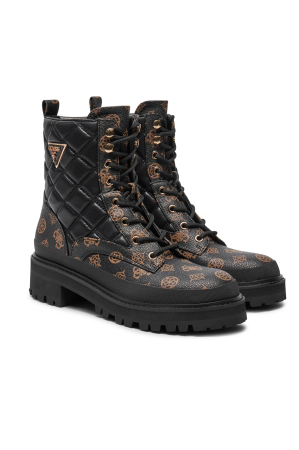 Ghete dama negre cu monogram Guess Badae2 FLFBD2 [2]