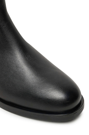 Ghete dama Chelsea negre din piele Tommy Hilfiger FW0FW08184 [4]