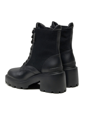 Ghete Dama Tommy Jeans EN0EN02556 Mid Heel Boot Mix Media [2]