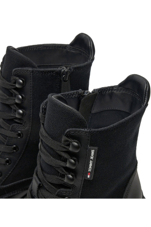 Ghete Dama Tommy Jeans EN0EN02556 Mid Heel Boot Mix Media [4]