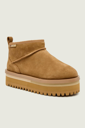 NOUTATI - Ghete dama slip-on flatform Tommy Jeans EN0EN02841