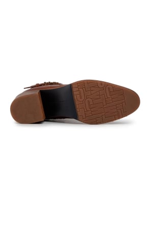 Ghete Tommy Hilfiger Botine Th Hardware Leather Mid Bootie [6]