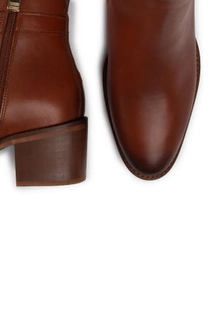Ghete Tommy Hilfiger Botine Th Hardware Leather Mid Bootie [4]