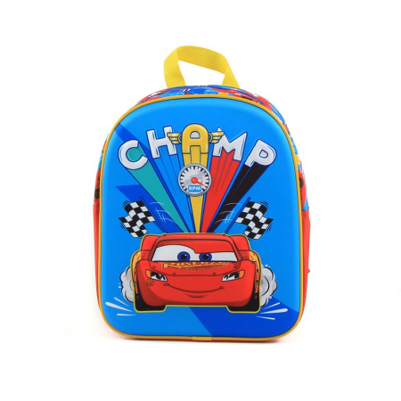 Ghiozdane si genti - Ghiozdan Disney Cars 3D, 31 x 25 x 10 cm