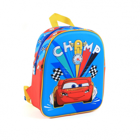 Ghiozdan Disney Cars 3D, 31 x 25 x 10 cm [1]