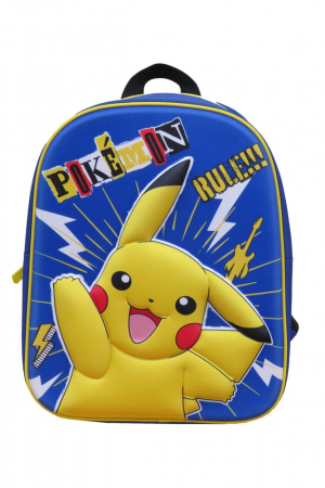 NOUTATI - Ghiozdan gradinita Pokemon Pikachu 3D