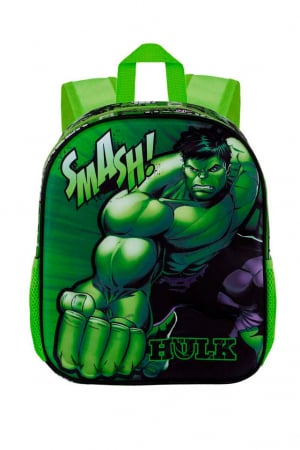 Ghiozdane si genti - Ghiozdan gradinita 3D Hulk Superhuman