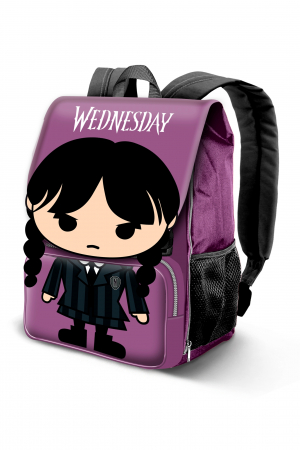 NOUTATI - Ghiozdan mare extensibil Wednesday Chibi