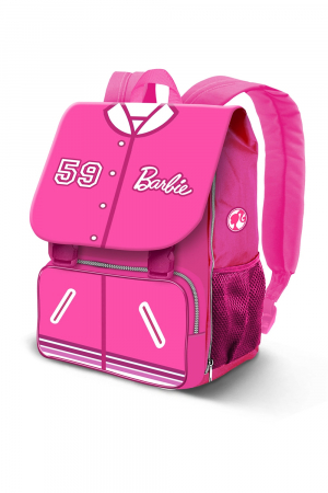 NOUTATI - Ghiozdan mare extensibil Barbie Varsity
