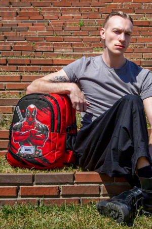 School Backpack Plus Deadpool Bad [3]