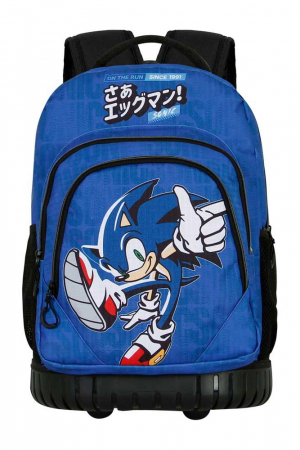 Ghiozdane si genti - Ghiozdan Troler Sonic The Hedgehog On The Run
