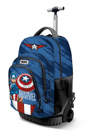 Ghiozdane si genti - Ghiozdan Troler Captain America Gears