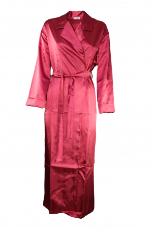 Halate dama - Halat dama  din satin  cu maneca lunga, Andra Lingerie