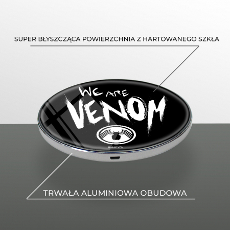Incarcator wireless Fast Charge Marvel Venom [7]