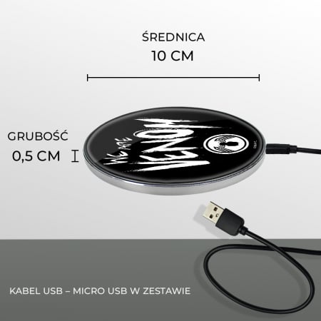 Incarcator wireless Fast Charge Marvel Black Panther [6]