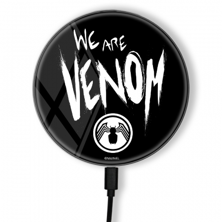 Incarcatoare telefoane - Incarcator wireless Fast Charge Marvel Venom