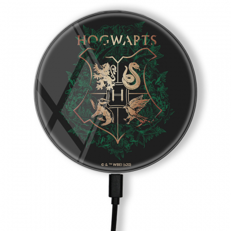 Incarcatoare telefoane - Incarcator wireless Fast Charge Harry Potter