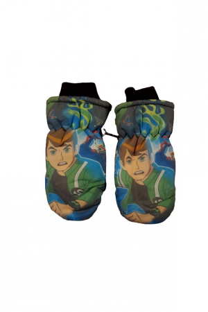 Accesorii imbracaminte copii - Manusi Disney Ben 10 ,Negru,8-10 ani