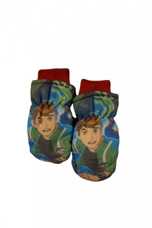 Accesorii imbracaminte copii - Manusi Disney Ben 10 ,Rosu,4-6 ani
