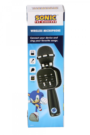 Microfon Karaoke pentru copii, Bluetooth, Sonic The Hedgehog [1]