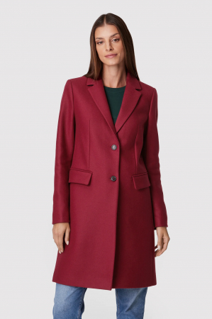 Paltoane dama - Palton de lana Tommy Hilfiger WW0WW35926