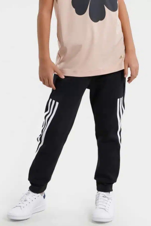 Pantaloni copii - Pantaloni sport copii Adidas pentru fitness Future Icons GT9433
