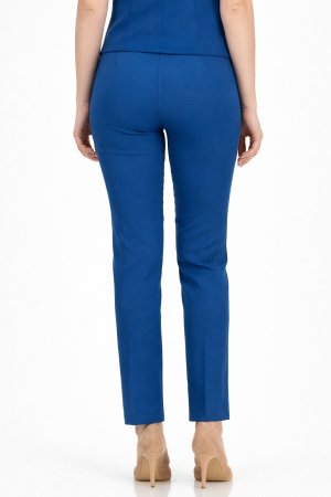 Pantaloni din stofa cu talie inalta si buzunare laterale [1]