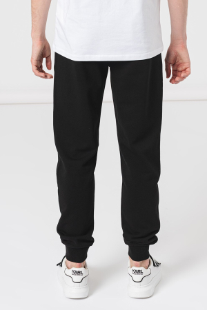 Pantaloni de trening Karl Lagerfeld cu banda in talie cu snur de ajustare [1]