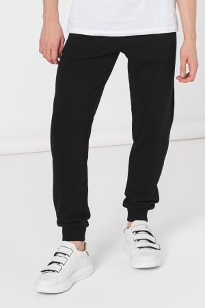 BARBATI - Pantaloni de trening Karl Lagerfeld cu banda in talie cu snur de ajustare