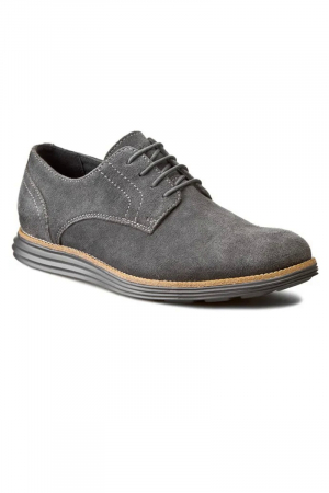 Pantofi barbati - Pantofi Calvin Klein Jeans Sean Suede SE8471 Graphite