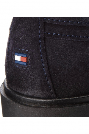 Pantofi Tommy Hilfiger Flexible Dressy Sued FM0FM01736 [4]
