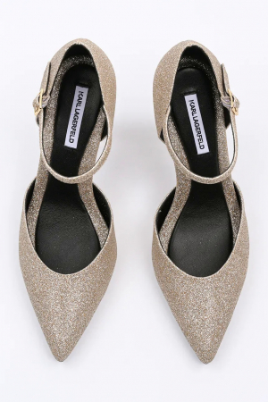 Pantofi cu toc Karl Lagerfeld PREMIERE 90 KL33504G [4]