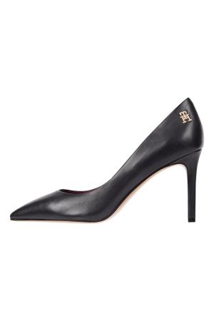 Pantofi dama - Pantofi stiletto de piele Tommy Hilfiger FW0FW07533