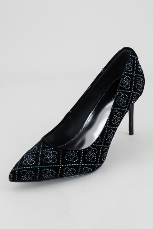 Pantofi Stiletto Guess Rican Aspect Catifea Eleganti [2]