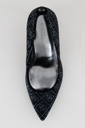 Pantofi Stiletto Guess Rican Aspect Catifea Eleganti [4]