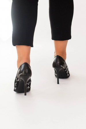 Pantofi cu toc subtire Karl Lagerfeld Sarabande KL30925A [6]