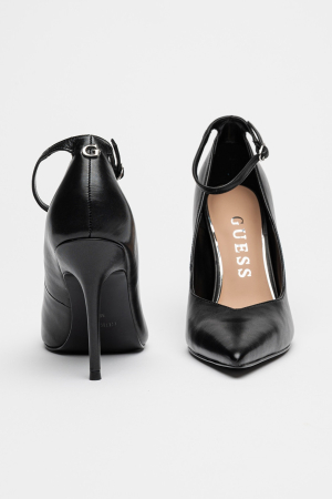 Pantofi de piele cu varf ascutit Guess FLFNPR [6]