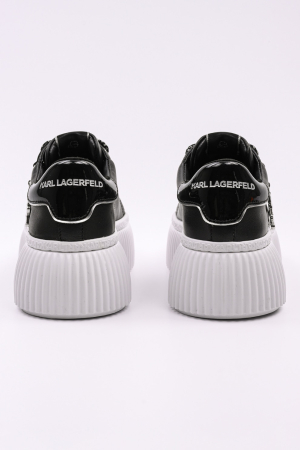 Pantofi dama Karl Lagerfeld KL42376A din piele neagra cu talpa platforma alba [4]