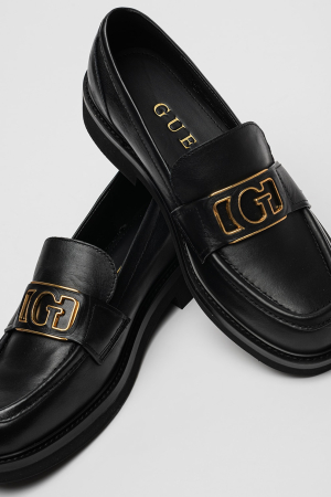 Pantofi loafer din piele Guess FLPSHU [5]