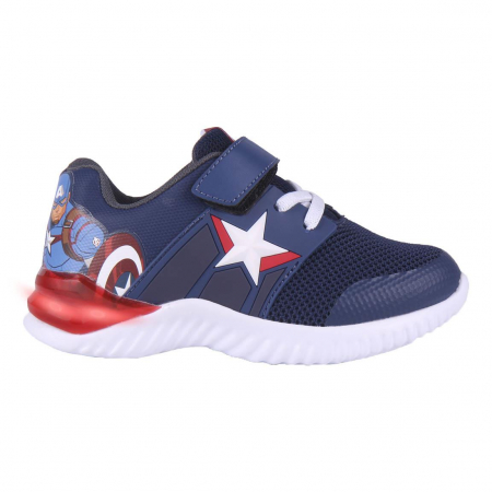 INCALTAMINTE - Pantofi sport cu luminite Capitan America, model 2300004696
