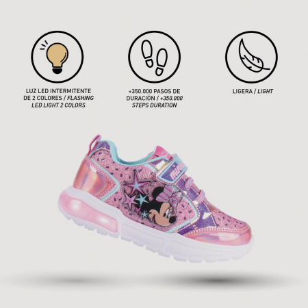 Pantofi sport cu luminite Minnie Mouse ,2300004681 [6]