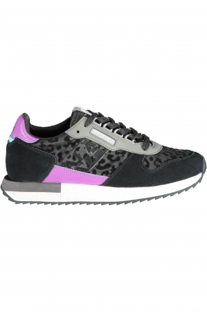 Tenisi dama - Pantofi sport de piele intoarsa si material textil