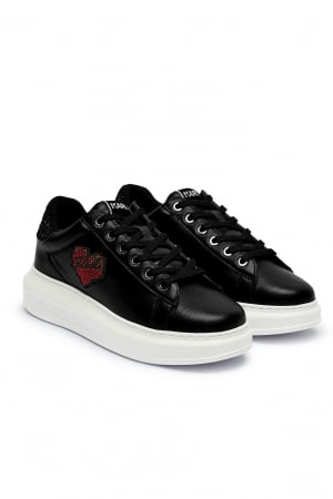 Pantofi sport Karl Lagerfeld cu logo si strasuri Heart of Karl [2]
